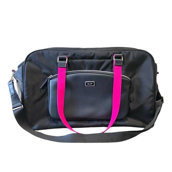 NEW Sarah Jessica Parker SJP Convertible RFID Weekender Bag & Removable Strap - Picture 1 of 12